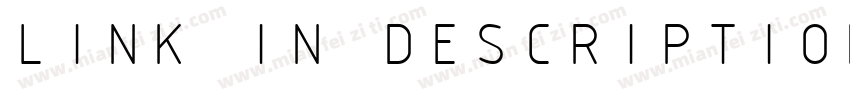 LINK IN DESCRIPTION字体转换